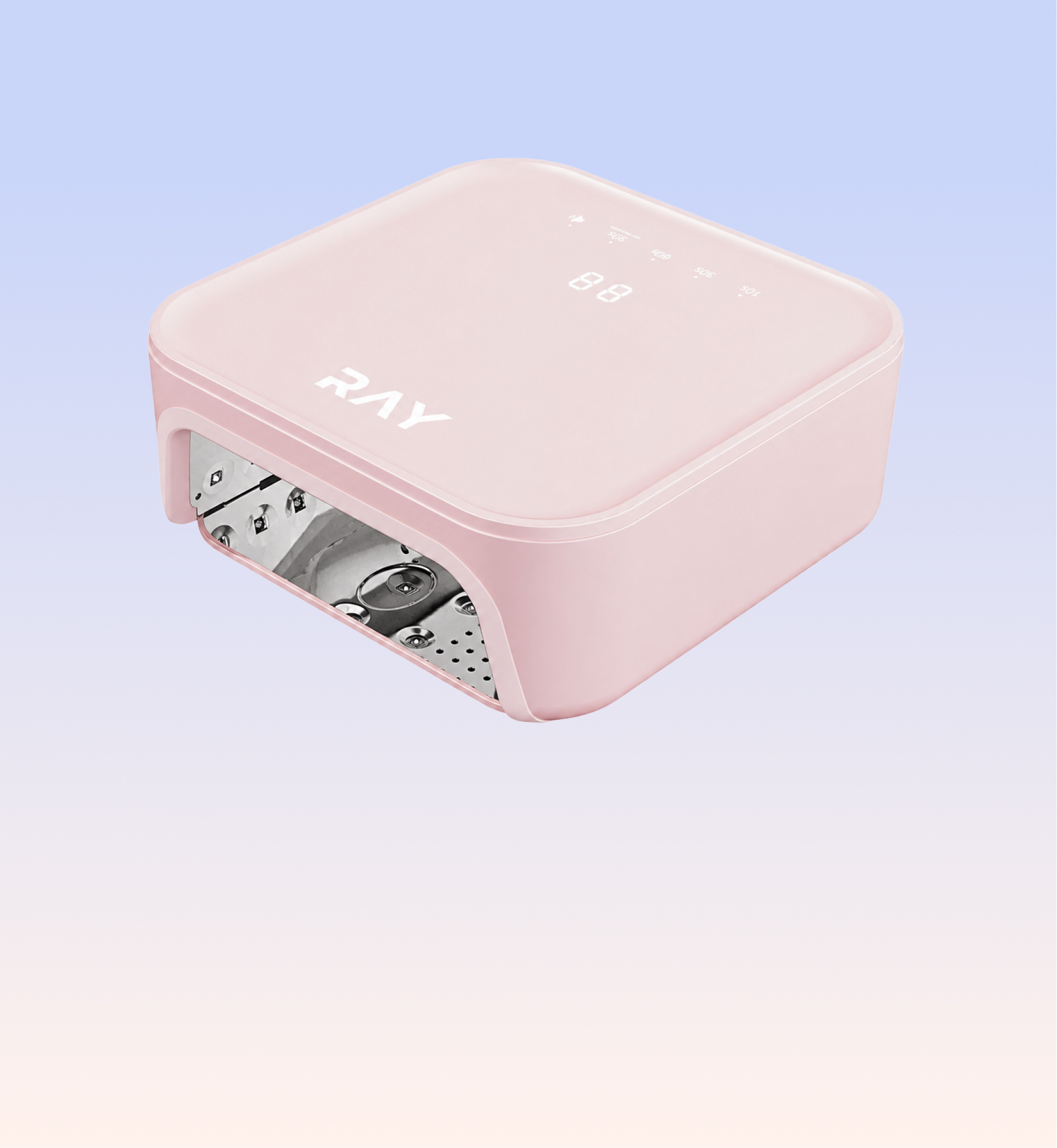 Лампа для сушки ногтей RAY Basic 2.0 (Базовая), розовый